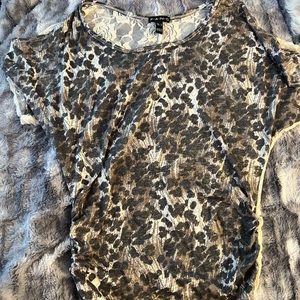 Mandee Leopard Top